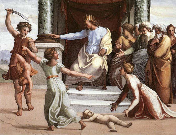 RAFFAELLO Sanzio The Judgment of Solomon Germany oil painting art